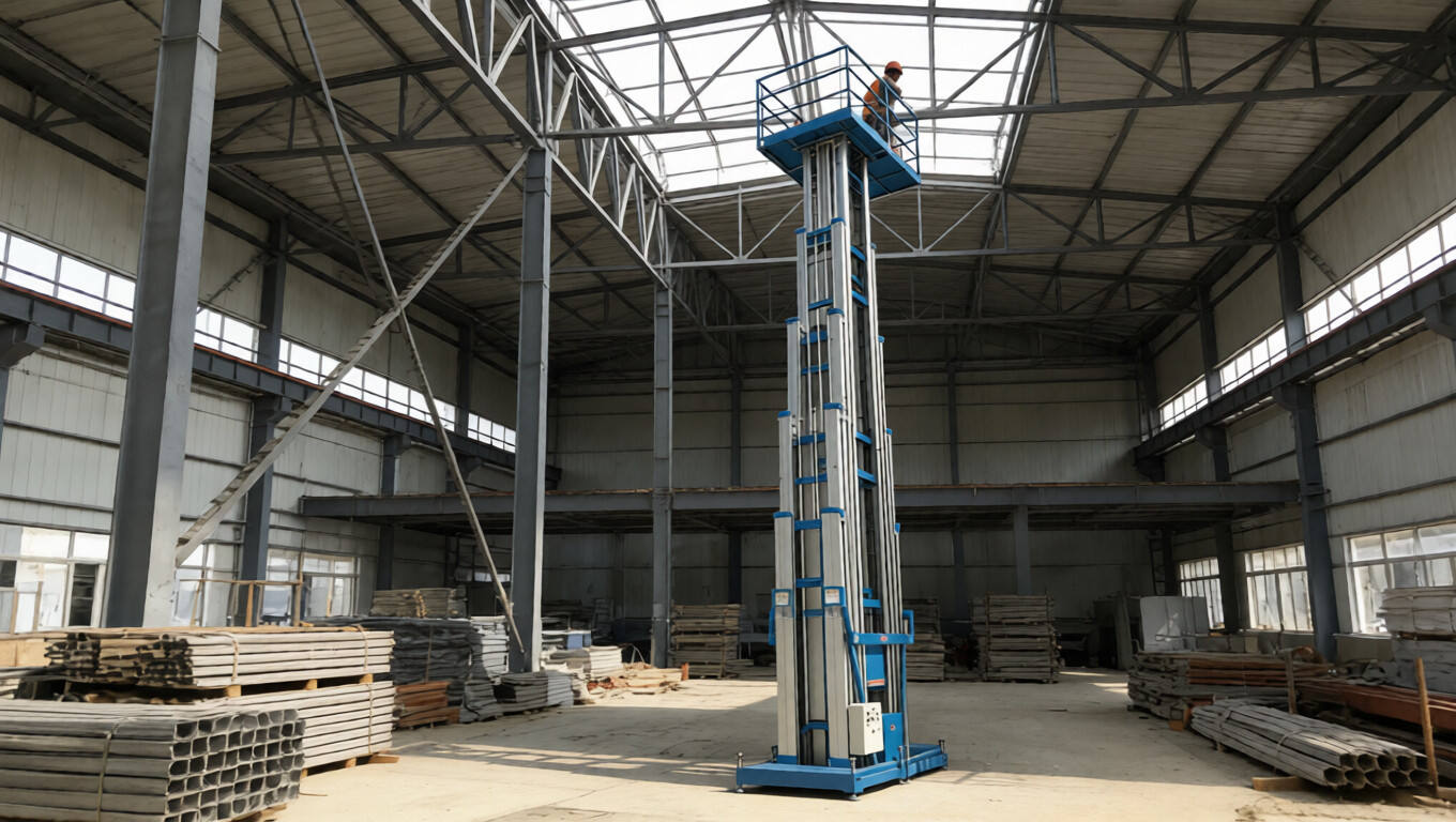 High-Quality Aluminum Mast Lift: Efficient & Safe Aerial Work Partner