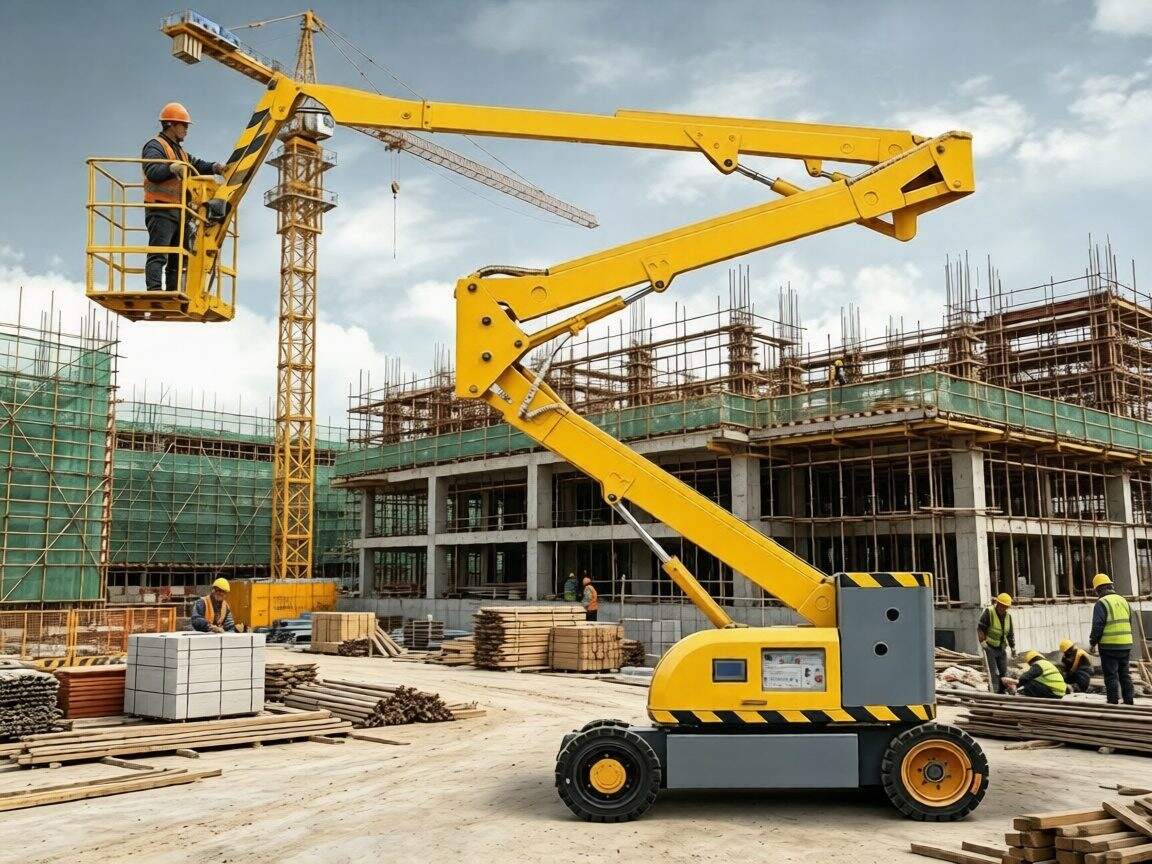 The Application of Articulating Boom Lift in Modern Construction